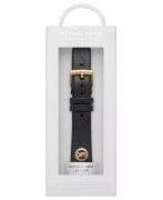 Michael Kors Access Black 40MM and 41MM Leather Apple Watch Band