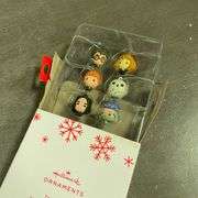 Hallmark Harry Potter and Friends Mini Christmas Ornaments, Shatterproof, Set of 6