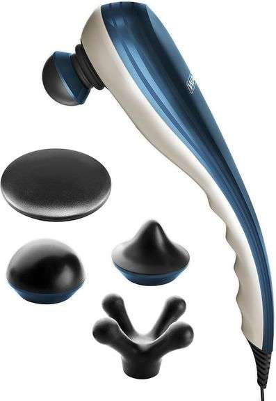 Wahl Deep Tissue Corded Long Handle Percussion Massager - Handheld Therapy with Variable Intensity t