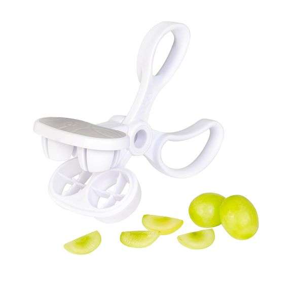 Ubbi Grape Cutter for Kids, Fruit and Vegetable Slicer, Safe and Easy to Use