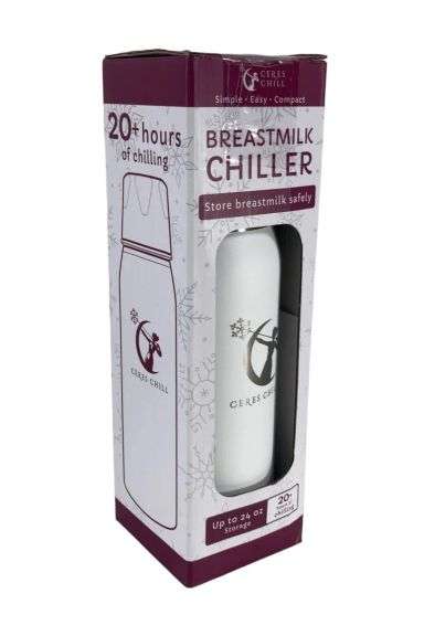 Ceres Chill Breastmilk Chiller, White, Up to 24 oz