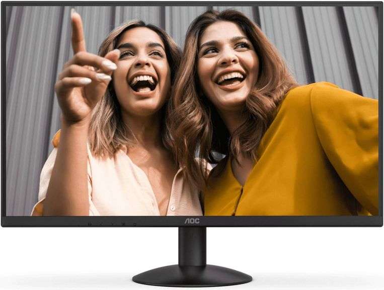 AOC Monitor 27B30H 27 inch FHD IPS Display 1920 x 1080 100Hz Refresh Rate 1ms Response Time