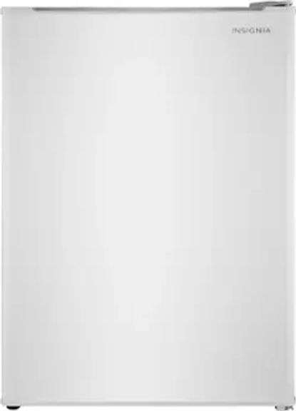 Insignia - 2.6 Cu. Ft. Mini Fridge - White