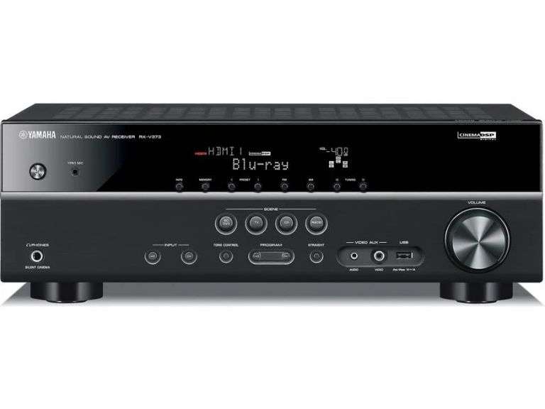 Yamaha RX-V373 Home Theater Receiver with 3D-ready HDMI Switching