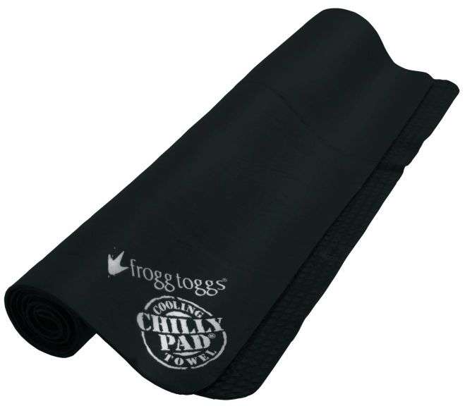 Chilly Pad Cooling Towel Size 33" x 13" Black