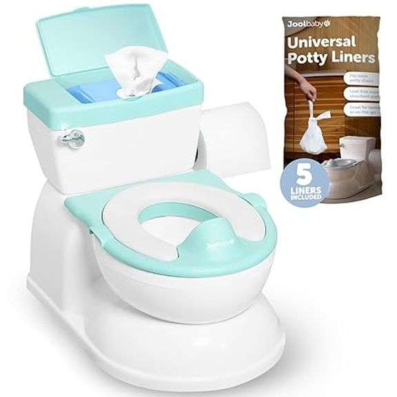 Real Feel 2-in-1 Potty with Wipes Storage