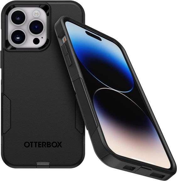 OtterBox iPhone 14 Pro Max (ONLY) Commuter Series Case - Black