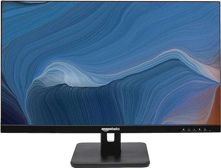 Amazon Basics 27 Inch Monitor Powered with AOC Technology, FHD 1080P