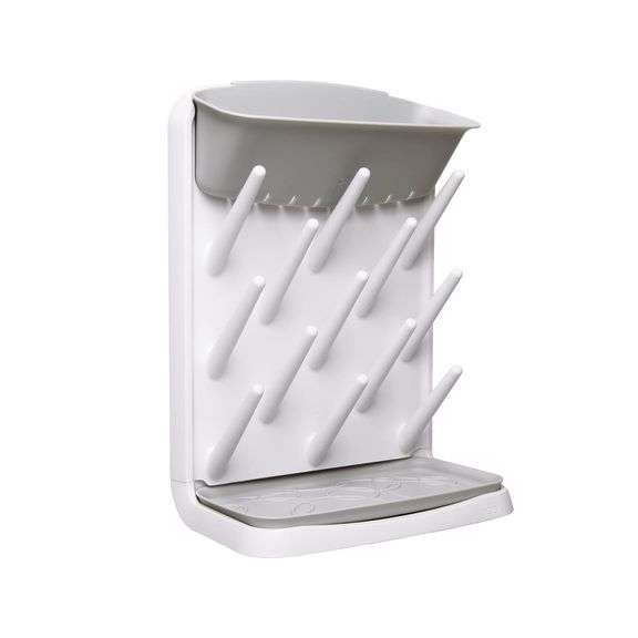 Ubbi Vertical Baby Bottle Drying Rack, Space Saving Countertop Drying Rack