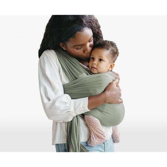 Solly Baby Basil Wrap - Green Baby Carrier