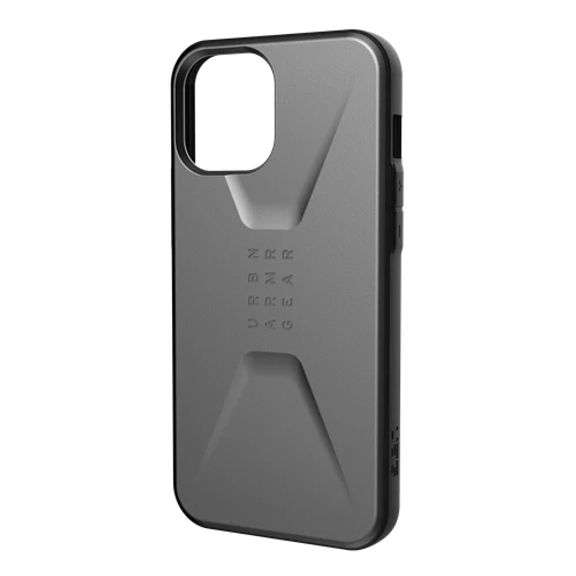 UAG - Civilian Series Hard shell Case for iPhone 12 Pro Max - Silver