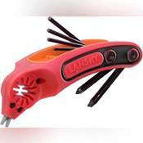 (Set of 6) Lansky BSHARP BowSharp Tool and Sharpener, Red