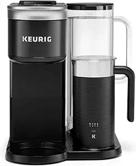 Keurig K-Cafe SMART Single Serve K-Cup Pod Coffee Maker, Black
