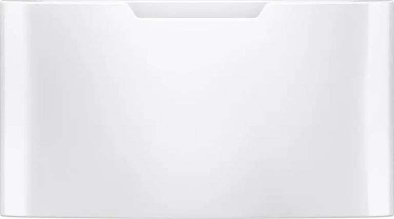 GE - Washer/Dryer Laundry Pedestal with Storage Drawer - White