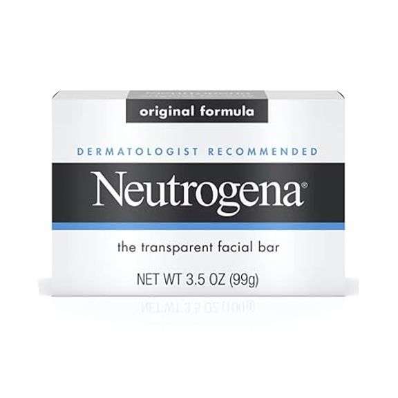 Neutrogena The Transparent Facial Bar Original Formula, 3.50 oz