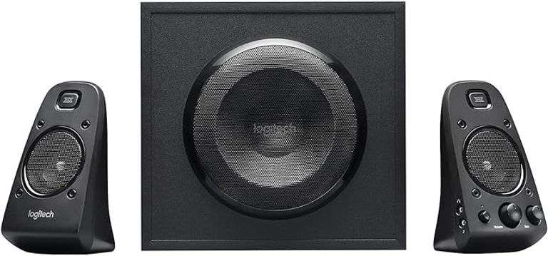 Logitech Z623 400 Watt Home Speaker System, 2.1 Speaker System - Black