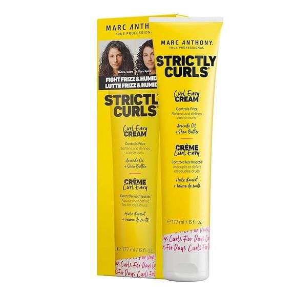 Marc Anthony Curl Envy Cream - Defining Cream for Coarse, Frizzy Curls