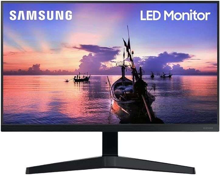 SAMSUNG 22" T350 Series FHD 1080p Computer Monitor, 75Hz, IPS Panel