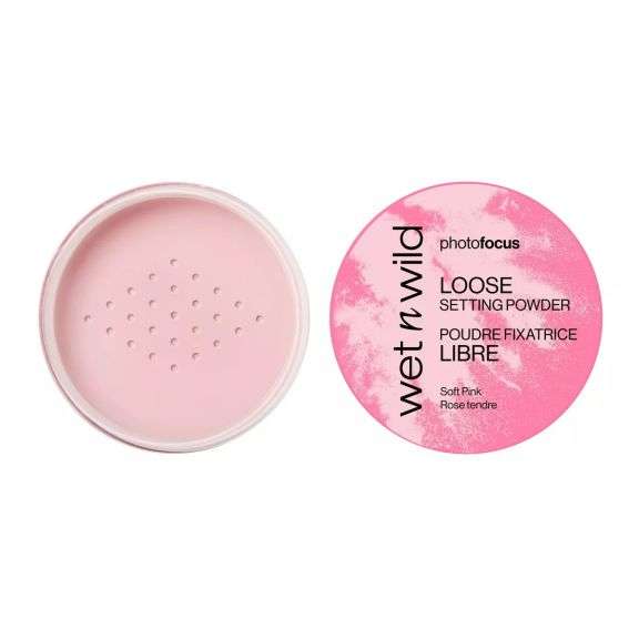 Wet n Wild Photo Focus Loose Setting Powder - Soft Pink - 0.7oz