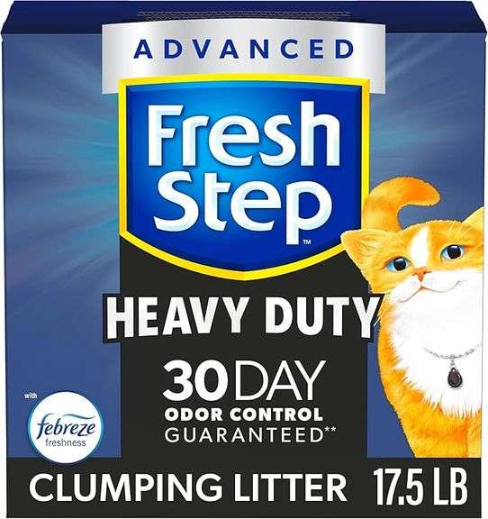 Fresh Step Clumping Cat Litter, Heavy Duty Advanced