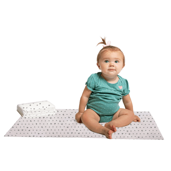 Disposable Changing Pads, 24 Pack