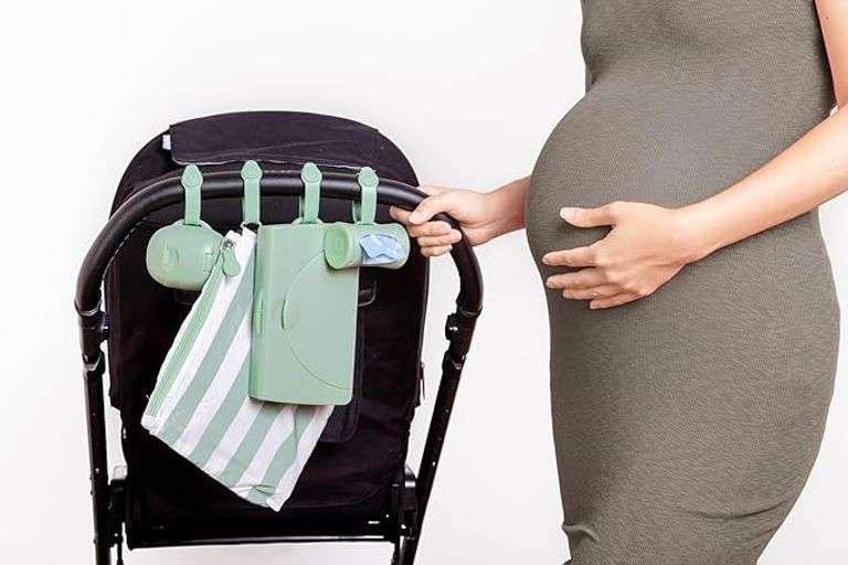 Ubbi On-The-Go Diapering Gift Set, Includes Changing Mat and Bag