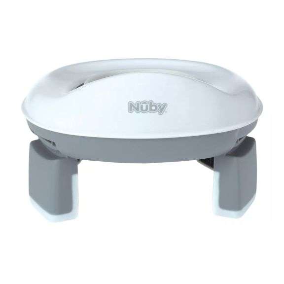 Nuby Travel Potty with Disposable Bags - Gray/White