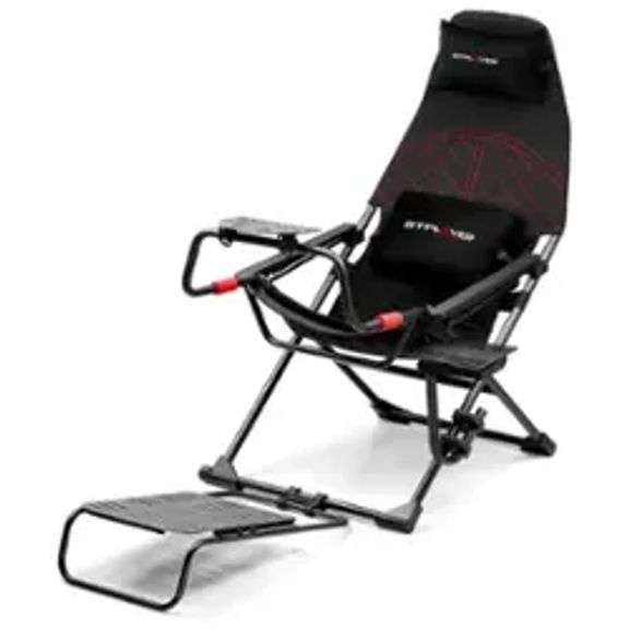 GTPlayer - Sim Racing Cockpit Foldable & Adjustable Supports All Steering Wheels & Pedals for PC and