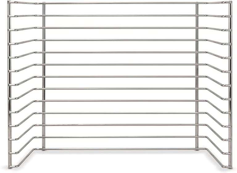 Melissa & Doug Puzzle Storage Rack - Wire Rack Holds 12 Puzzles