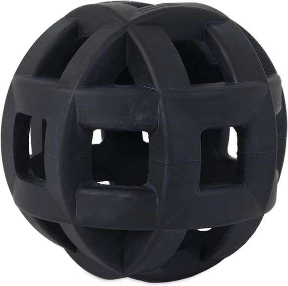 JW Pet Hol-ee Roller Extreme Dog Toy Puzzle Ball, Natural Rubber, Medium