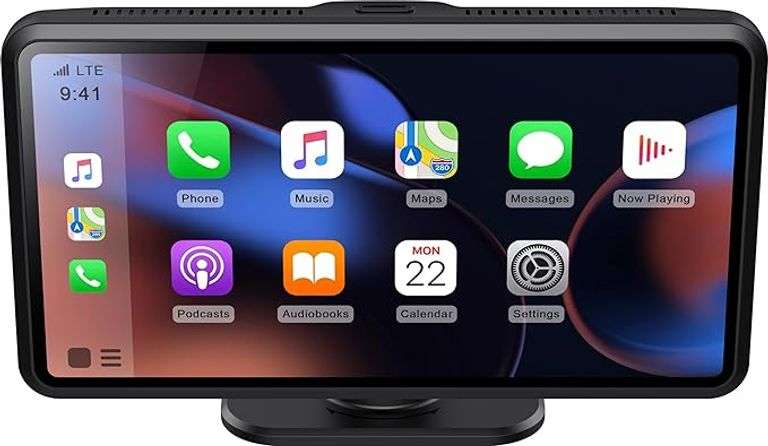 Miroir Drivvplay - Portable Wireless Carplay and Android Auto Display