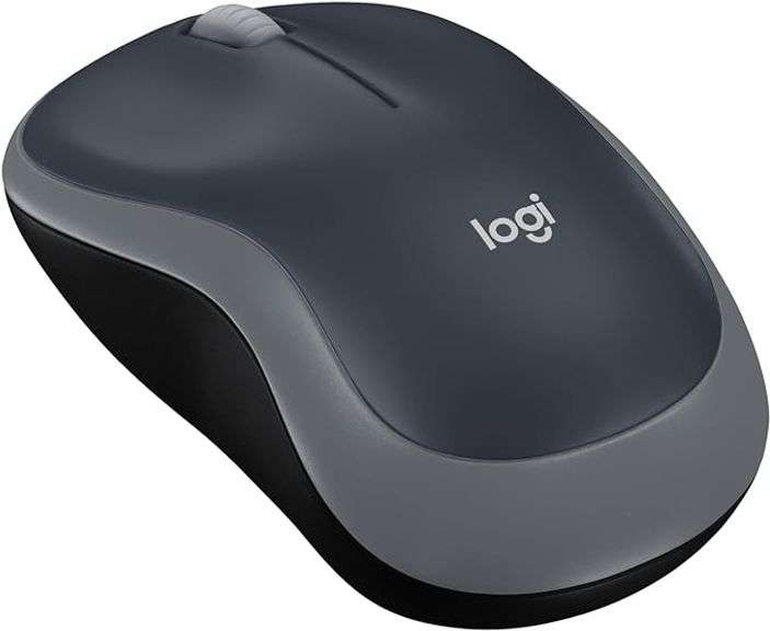Logitech M185 Wireless Mouse, 2.4GHz with USB Mini Receiver