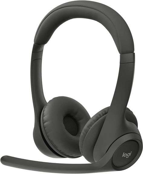 Logitech Zone 301 Wireless Bluetooth Headset with Noise-Canceling Microphone, Compatible with Window