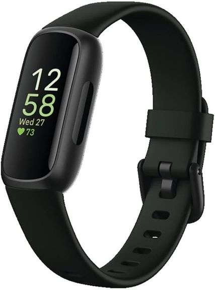 Fitbit Inspire 3 Health &-Fitness-Tracker with Stress Management, Workout Intensity, Sleep Tracking