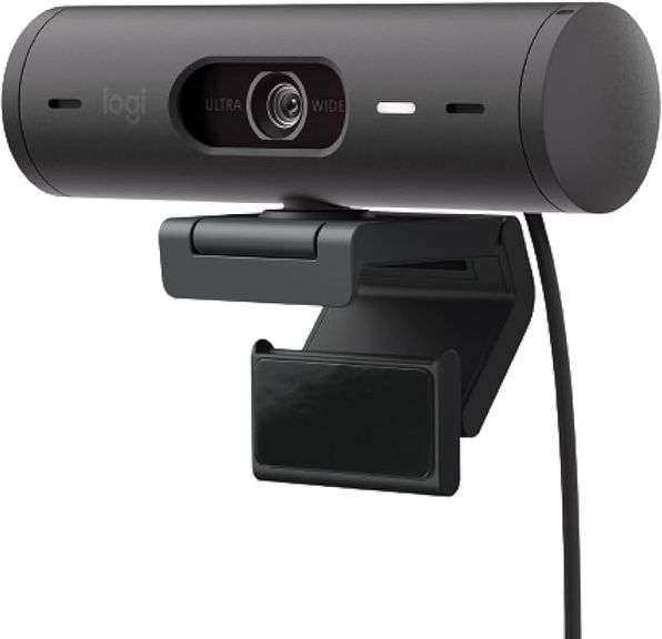 Logitech Brio 501 Full HD Webcam with Auto Light Correction,Show Mode