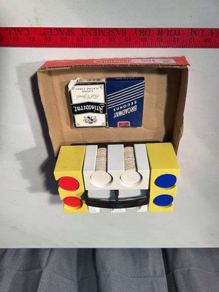 Old Wood Poker Chips