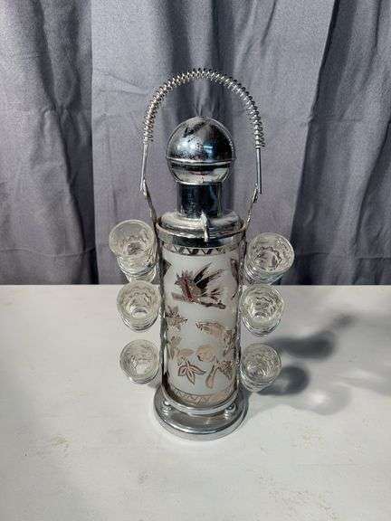 Decanter with Shot Glasses