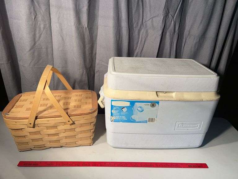 Cooler and Picnic Basket