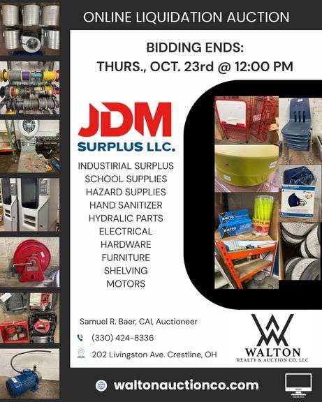JDM Surplus Online Liquidation #2