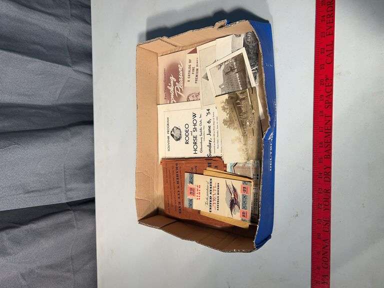 Lot of Advertising and Postcards