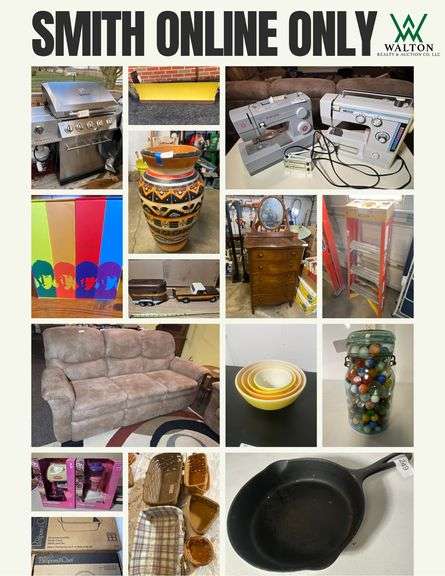ONLINE AUCTION | SMITH ESTATE PERSONAL PROPERTY