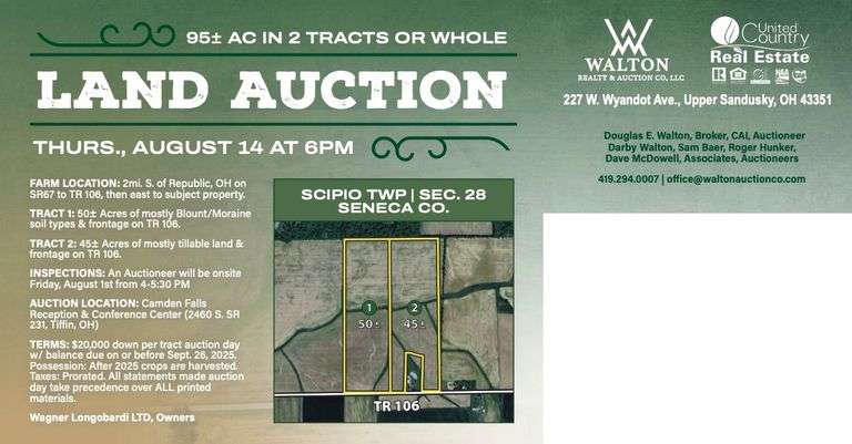 Seneca County Land Auction