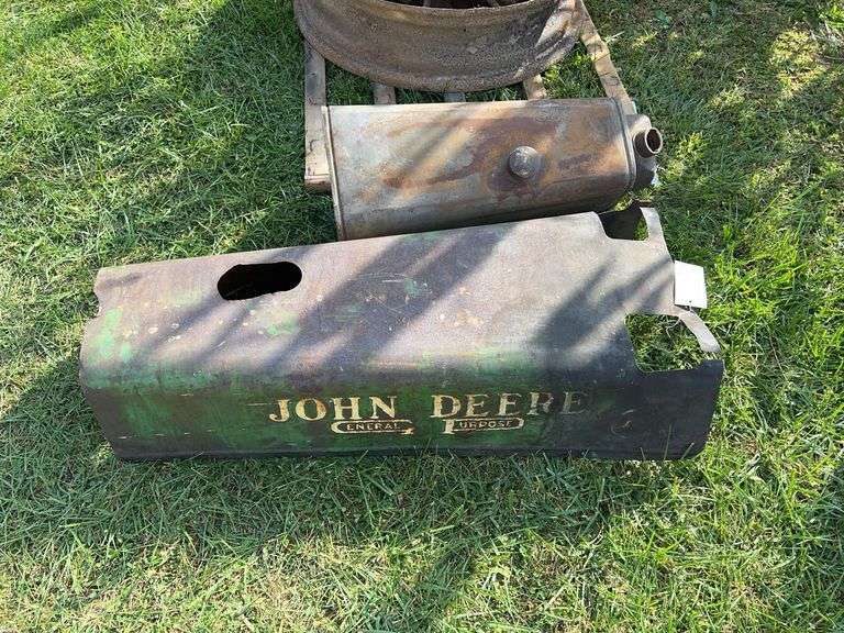 John Deere general purpose, hood, and fuel tank