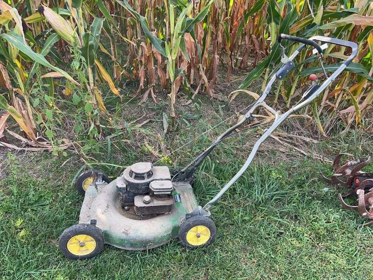 John Deere push mower