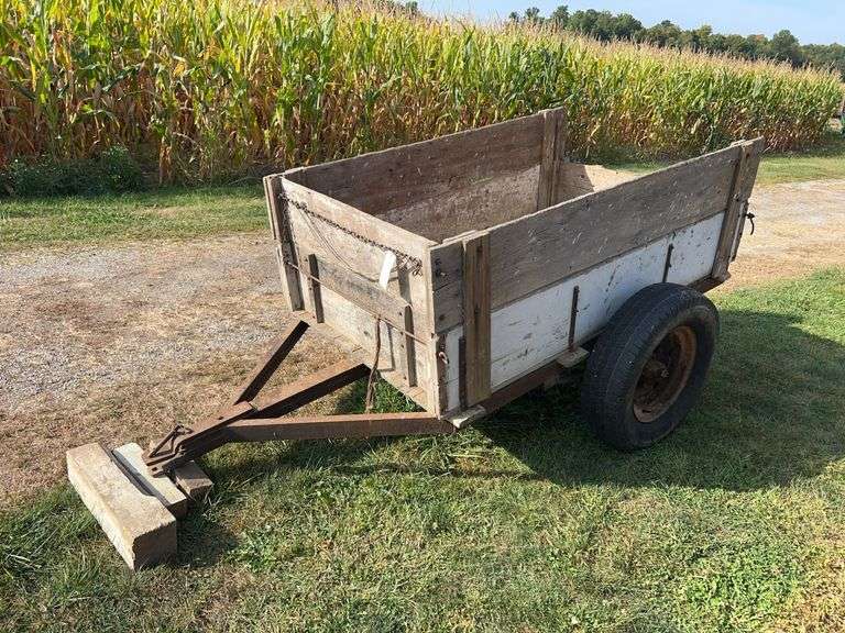 Single axle trailer 78”x46w