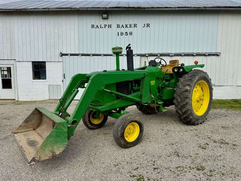 1961 John Deere 4010 Diesel w/48 Loader