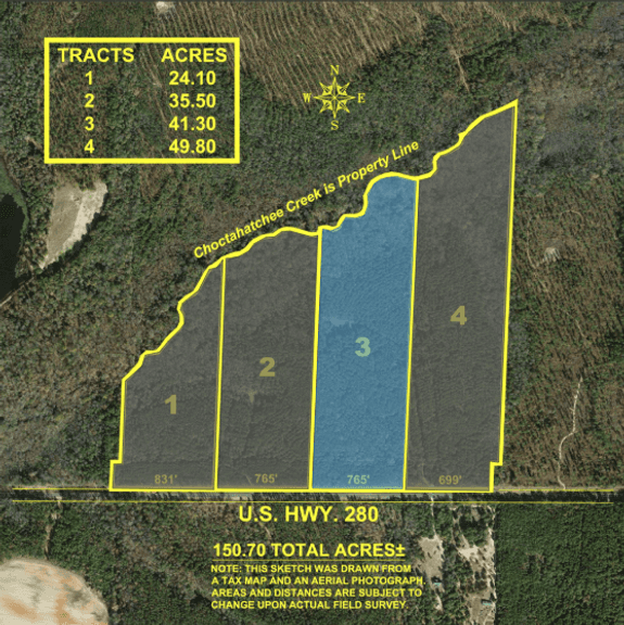 41.3+/- Acres