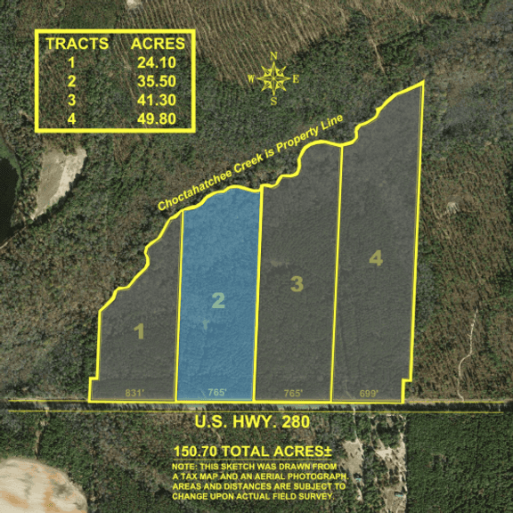 35.5+/- Acres