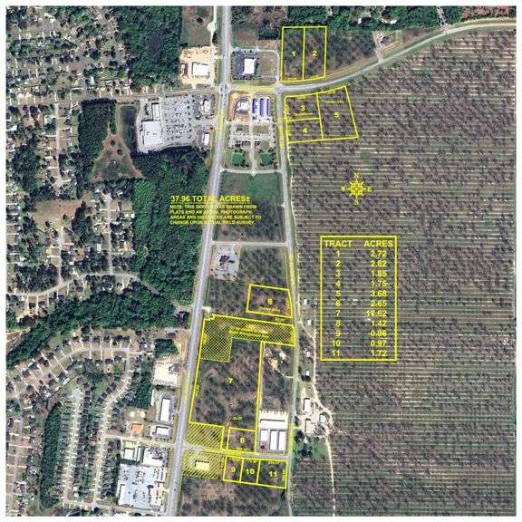 37.96+/- Acres - Flint Ventures Commercial Acreage