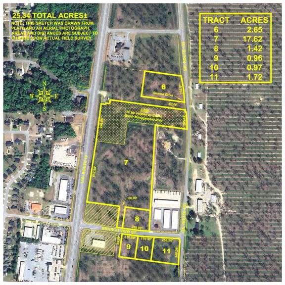 37.96+/- Acres - Flint Ventures Commercial Acreage